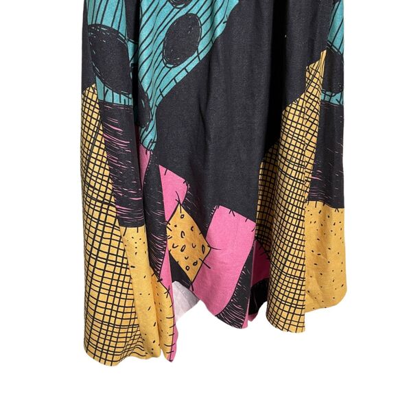 Disney Parks Sally Nightmare Before Christmas Dress Girl's 11/12 Long Sleeve - Picture 8 of 13